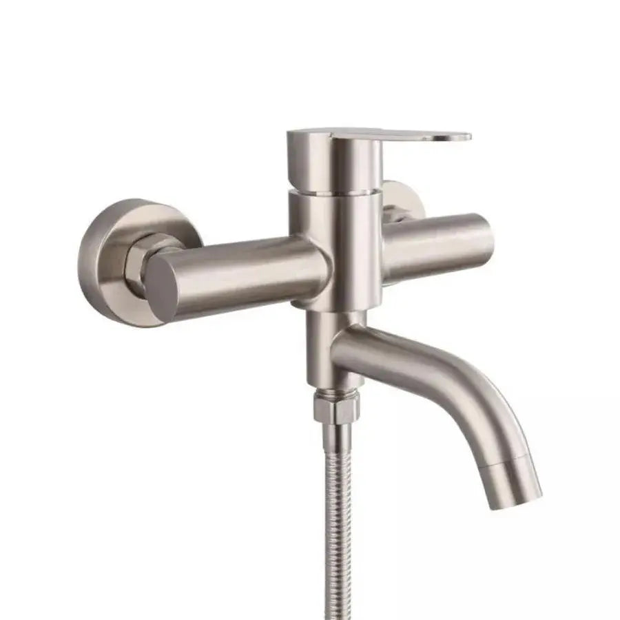 Bathroom Faucet, SUS304 Stainless Steel, Satin, N/LY0C1 Faucets & Shower Columns Default Title Alessandro Design