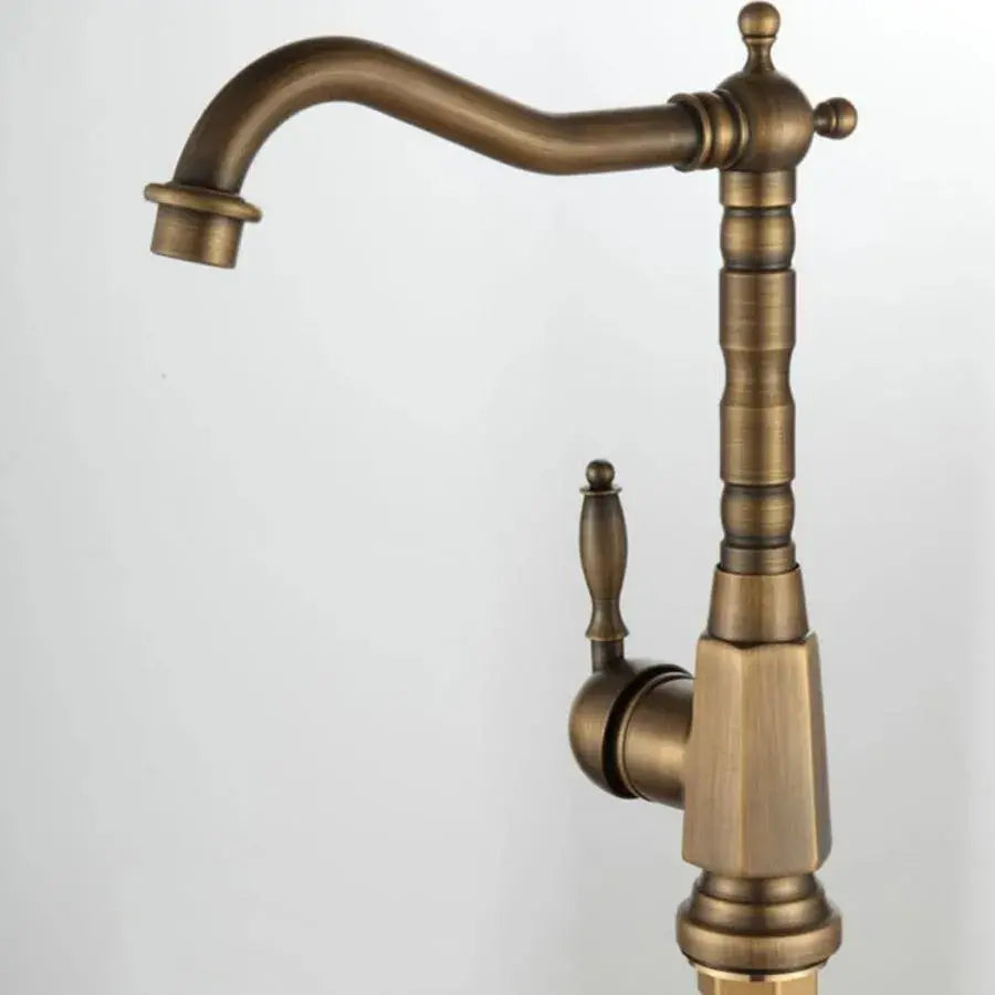 Kitchen Faucet, Sanitary Brass, Antique Gold, OD/2046 Bathroom Faucets Default Title Alessandro Design