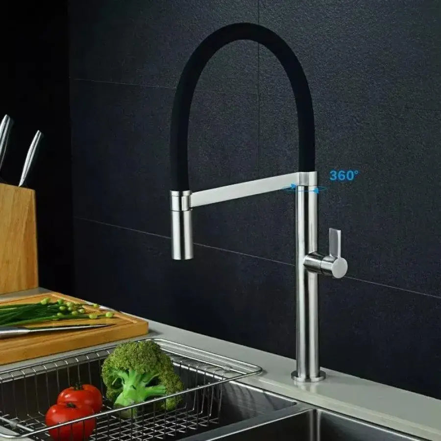 Kitchen Faucet KORMAN TECHNIK, Sanitary Brass, Chrome, CF2044 Kitchen Faucets Default Title Alessandro Design