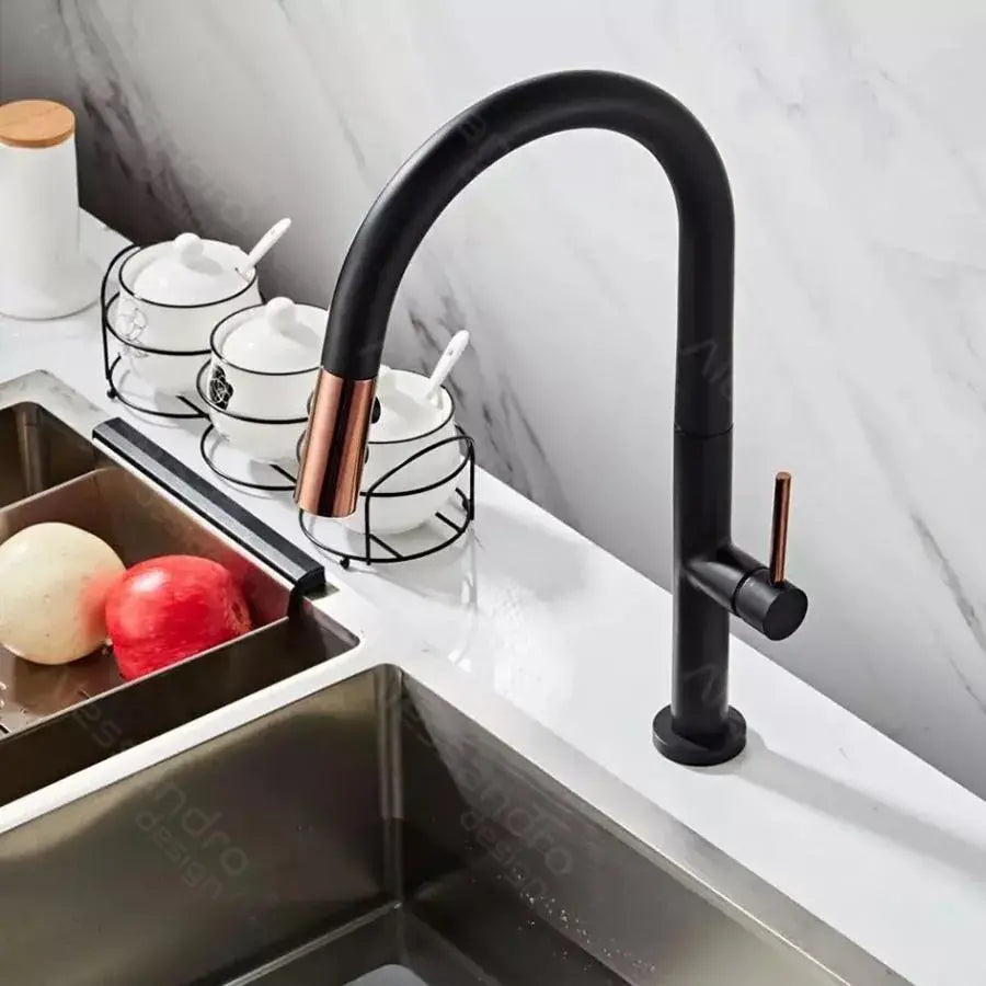 Kitchen Faucet, Sanitary Brass, Black, CF1035/B Kitchen Faucets Default Title Alessandro Design