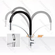 Kitchen Faucet, Sanitary Brass, Black with Chrome, WZX/2019 Kitchen Faucets Default Title Alessandro Design