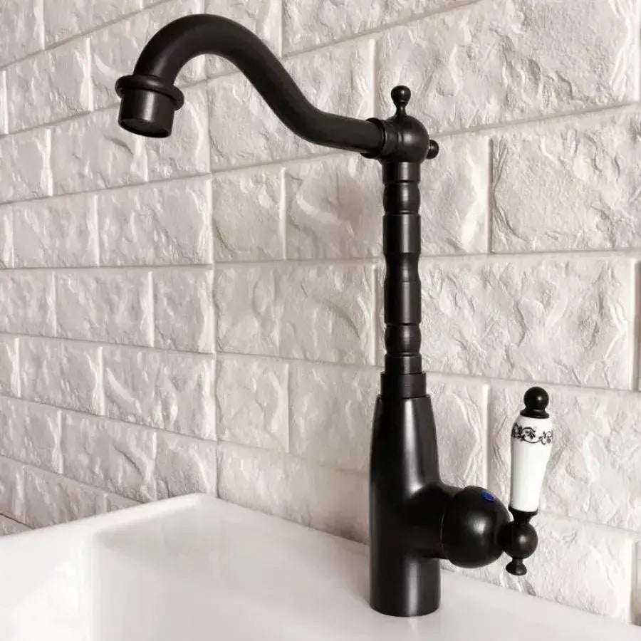 Kitchen Faucet, Sanitary Brass, Black, OD/2051 Kitchen Faucets Default Title Alessandro Design