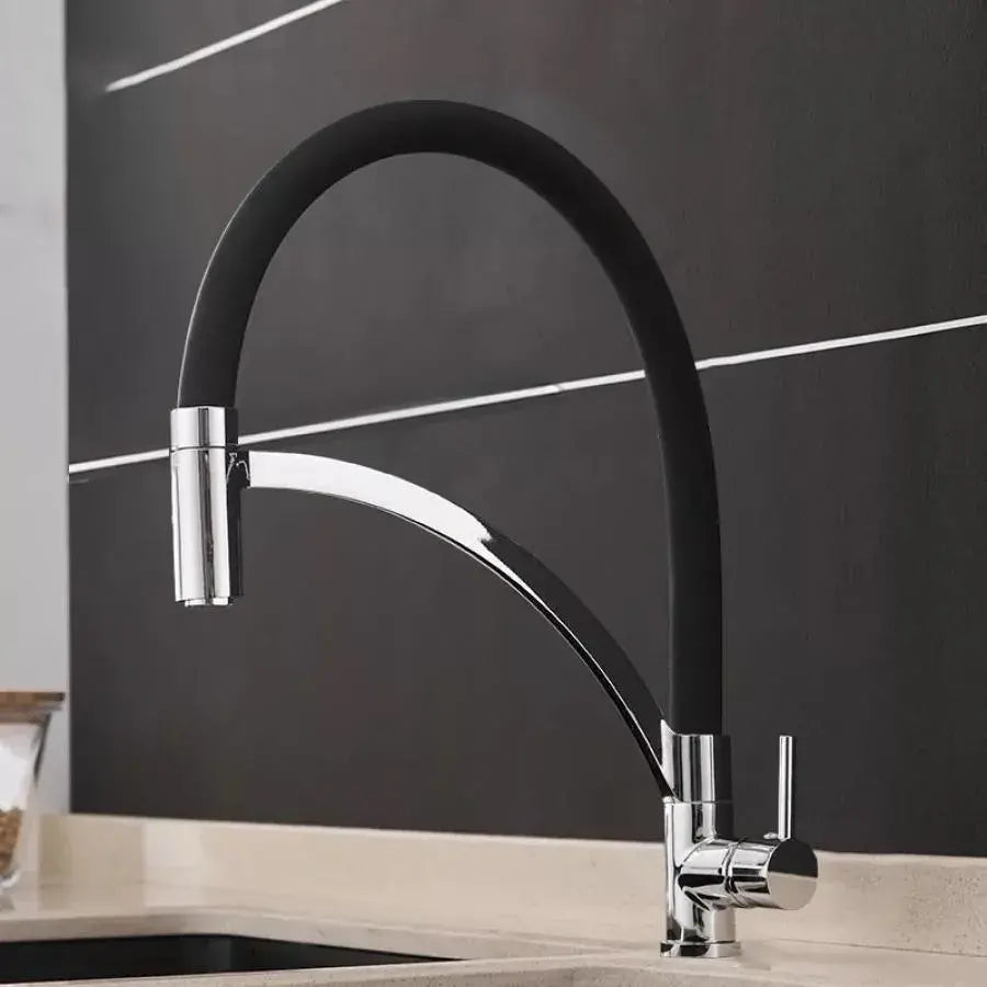 Kitchen Faucet, Sanitary Brass, Black, WZX/2018 Kitchen Faucets Default Title Alessandro Design