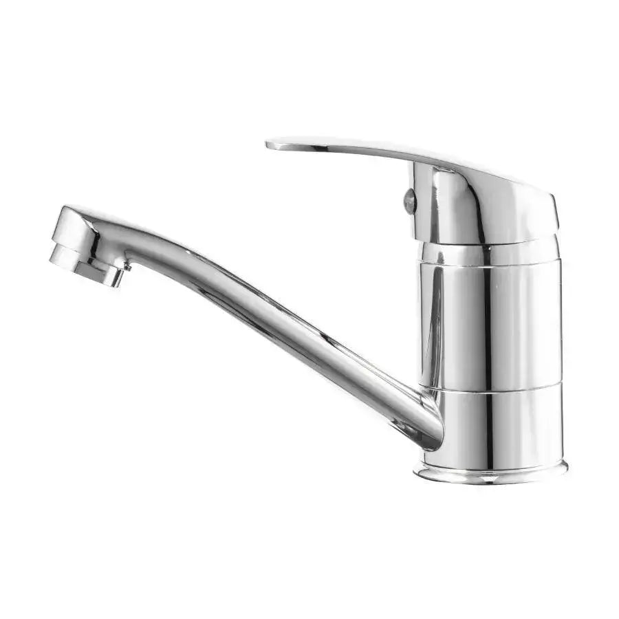 Sink Faucet, Swivel Spout, Length 18CM, Ceramic Cartridge, Chrome, Connection Included Kitchen Faucets Default Title Alessandro Design