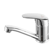 Sink Faucet, Swivel Spout, Length 18CM, Ceramic Cartridge, Chrome, Connection Included Kitchen Faucets Default Title Alessandro Design