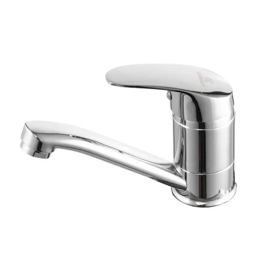 Sink Faucet, Swivel Spout, Length 18CM, Ceramic Cartridge, Chrome, Connection Included Kitchen Faucets Default Title Alessandro Design