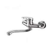 Wall Mounted Kitchen Faucet with Rotating Spout, Alloy, Chrome, PM018 Kitchen Faucets Default Title Alessandro Design