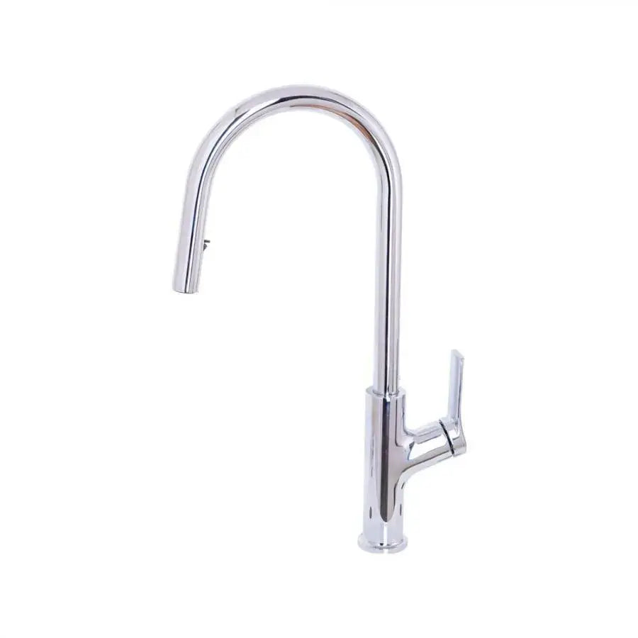 Kitchen Faucet with Extractable Shower, SUS304 Stainless Steel, Chrome, FJ5543 Kitchen Faucets Default Title Alessandro Design