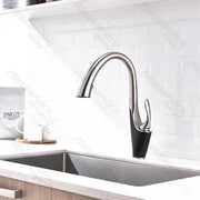 Kitchen Faucet with Extractable Shower, Sanitary Brass, Chrome, W058 Kitchen Faucets Default Title Alessandro Design