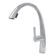 Kitchen Faucet with Extractable Shower, Sanitary Brass, Chrome, W059 Kitchen Faucets Default Title Alessandro Design