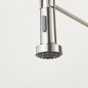 Kitchen Faucet with Extractable Shower, Stainless Steel and Chrome Brass, YD/101 Kitchen Faucets Default Title Alessandro Design