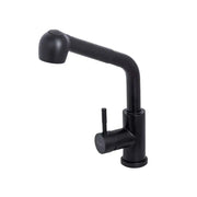 Kitchen Faucet with Extractable Shower, SUS304 Stainless Steel, Black, HS004 Kitchen Faucets Default Title Alessandro Design