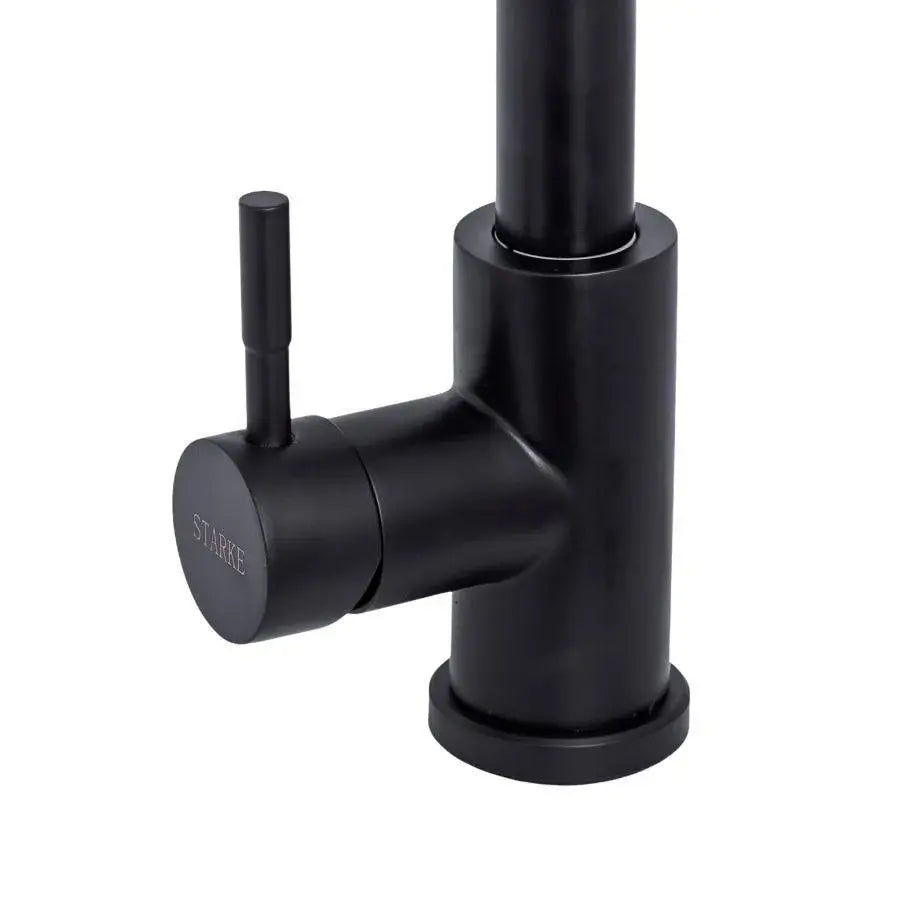 Kitchen Faucet with Extractable Shower, SUS304 Stainless Steel, Black, HS004 Kitchen Faucets Default Title Alessandro Design