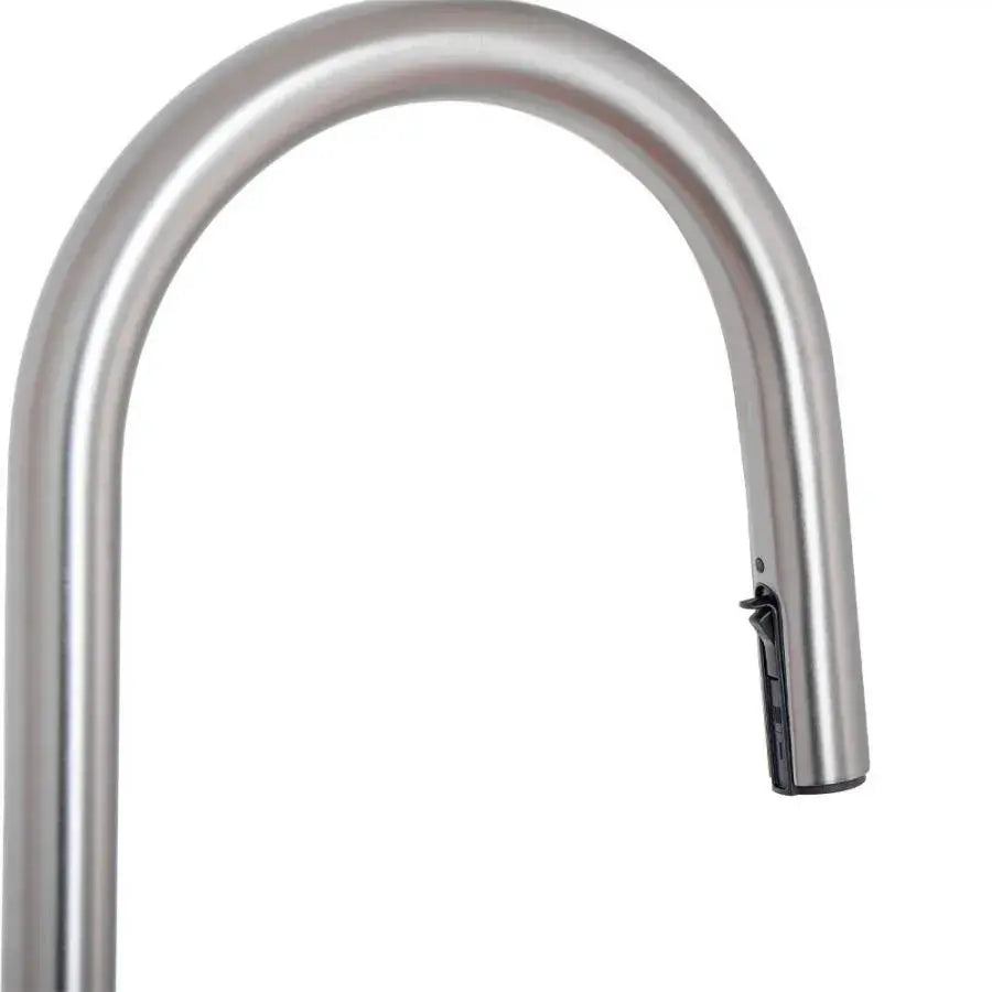 Kitchen Faucet with Extractable Shower, SUS304 Stainless Steel, Satin, FJ5542 Kitchen Faucets Default Title Alessandro Design