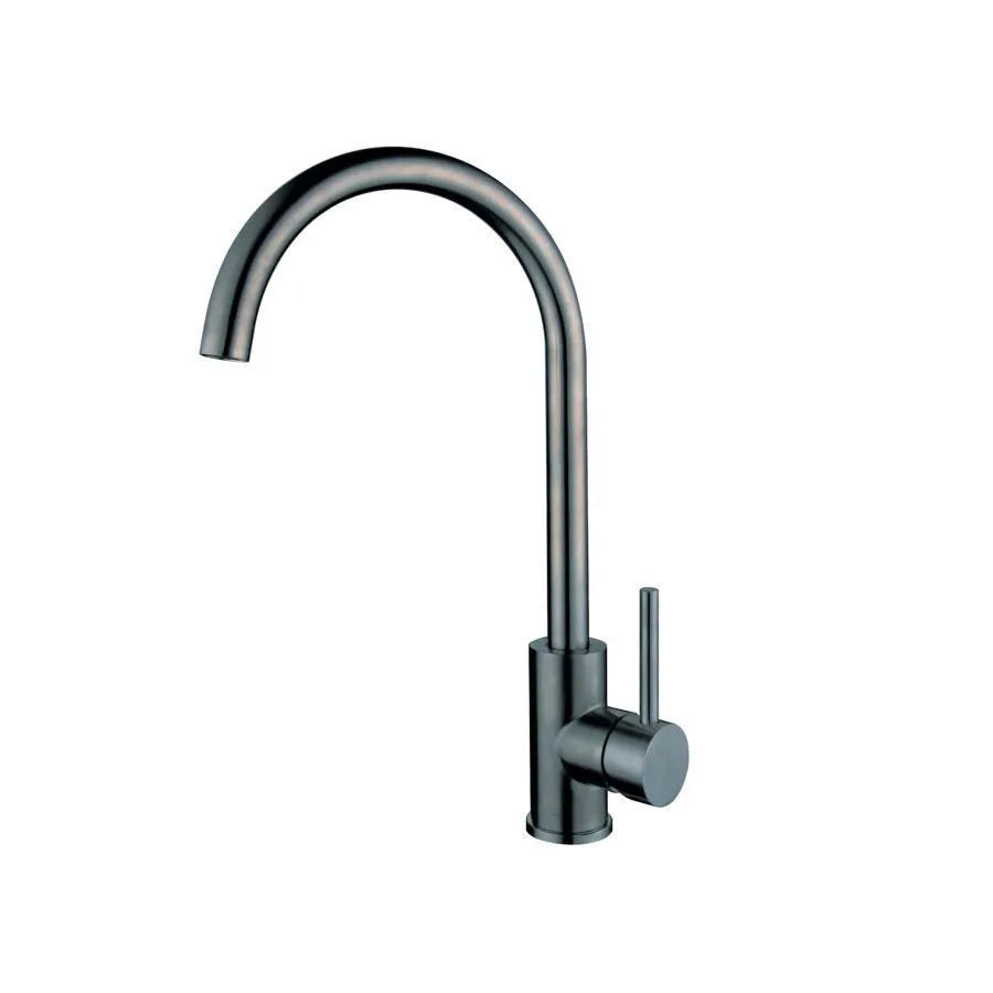 Fabiano Kitchen Faucet, Single Lever, Ceramic Cartridge 35mm, Stainless Steel 304, Graphite Kitchen Faucets Default Title Alessandro Design