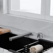 Premium Kitchen Faucet, Brushed Stainless Steel, Recessed YSQ/107 Kitchen Faucets Default Title Alessandro Design