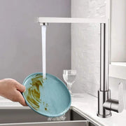 Stainless Steel Kitchen Faucet Silver Kitchen Faucets Default Title Alessandro Design