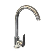 Stainless Steel Kitchen Faucet, Chrome, Rotating Spout, Tall WH207 Kitchen Faucets Default Title Alessandro Design