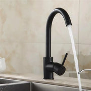 Kitchen Faucet, SUS304 Stainless Steel, Black, HS/LY008 Kitchen Faucets Default Title Alessandro Design