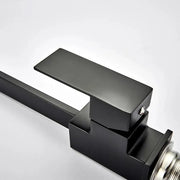 Single-lever Kitchen Faucet Pivoting Spout Ceramic Cartridge Stainless Steel Black Satin Connections Fixing Kit Included HS002 Kitchen Faucets Default Title Alessandro Design