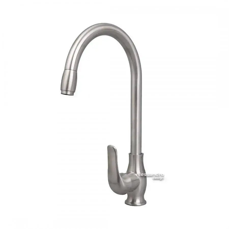 Kitchen Faucet, SUS304 Stainless Steel, Satin, CF009 Kitchen Faucets Default Title Alessandro Design