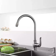 Kitchen Faucet, SUS304 Stainless Steel, Satin, CF009 Kitchen Faucets Default Title Alessandro Design