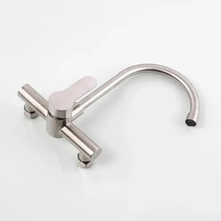 Kitchen Faucet, SUS304 Stainless Steel, Satin, CF015 Bathroom Faucets Default Title Alessandro Design