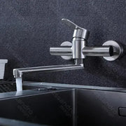 Kitchen Faucet, SUS304 Stainless Steel, Satin, CF037 Kitchen Faucets Default Title Alessandro Design