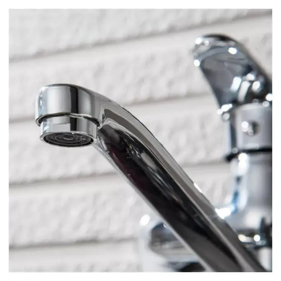 Kitchen Faucet with Rotating Spout, Alloy, Chrome, PM025 Kitchen Faucets Default Title Alessandro Design