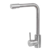 Kitchen faucet with rotary faucet, Single lever, Stainless steel SUS304, Satin finish, CF003 Kitchen Faucets Default Title Alessandro Design