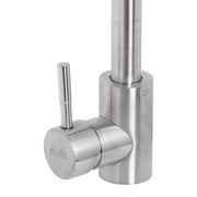 Kitchen faucet with rotary faucet, Single lever, Stainless steel SUS304, Satin finish, CF003 Kitchen Faucets Default Title Alessandro Design