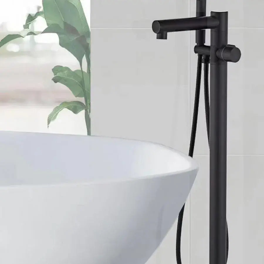 Floor Faucet, Sanitary Brass, Black, CF2038 Faucets & Shower Columns Default Title Alessandro Design