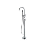 Floor Faucet with Round Frame, Sanitary Brass, Chrome, CF2032 Faucets & Shower Columns Default Title Alessandro Design