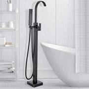 Square Frame Floor Faucet, Sanitary Brass, Black, CF2036 Faucets & Shower Columns Default Title Alessandro Design