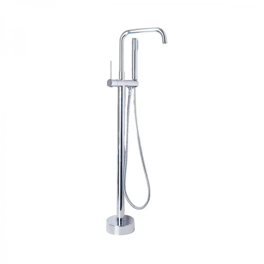 Floor Faucet with Spray and Hose, Sanitary Brass, Chrome, CF2039 Faucets & Shower Columns Default Title Alessandro Design