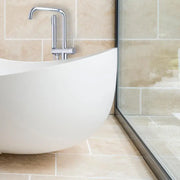 Floor Faucet with Spray and Hose, Sanitary Brass, Chrome, CF2039 Faucets & Shower Columns Default Title Alessandro Design