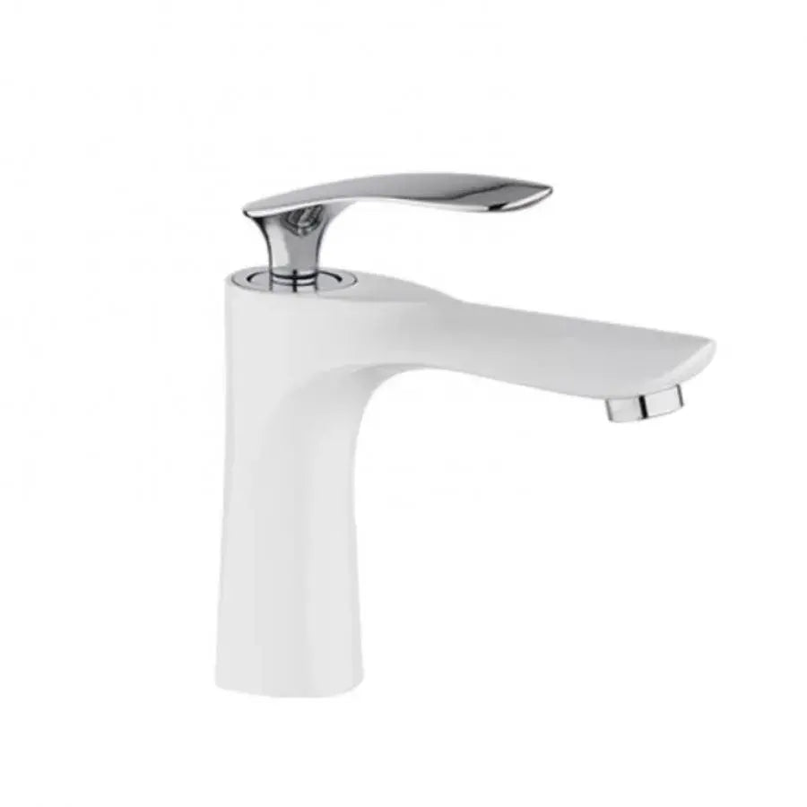 Basin Faucet, Sanitary Brass, White, OD/2069 Bathroom Faucets Default Title Alessandro Design