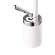 Basin Faucet, Sanitary Brass, White, WZY/326/B Bathroom Faucets Default Title Alessandro Design