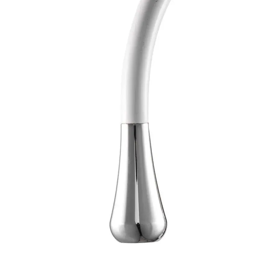 Basin Faucet, Sanitary Brass, White, WZY/326/B Bathroom Faucets Default Title Alessandro Design
