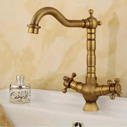 Basin Faucet, Sanitary Brass, Antique Gold, OD01/D Bathroom Faucets Default Title Alessandro Design