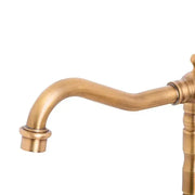 Basin Faucet, Sanitary Brass, Antique Gold, OD01/D Bathroom Faucets Default Title Alessandro Design