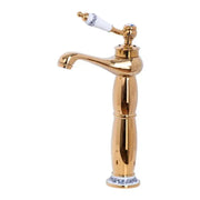 Basin Faucet, Sanitary Brass, Gold, CF/1008 Bathroom Faucets Default Title Alessandro Design