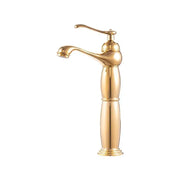 Basin Faucet, Sanitary Brass, Gold, CF/1010 Bathroom Faucets Default Title Alessandro Design