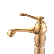 Basin Faucet, Sanitary Brass, Gold, CF/1010 Bathroom Faucets Default Title Alessandro Design