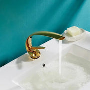 Basin Faucet, Sanitary Brass, Gold, OD/2054 Bathroom Faucets Default Title Alessandro Design