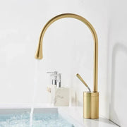 Basin Faucet, Sanitary Brass, Gold, WZY/325/B Bathroom Faucets Default Title Alessandro Design