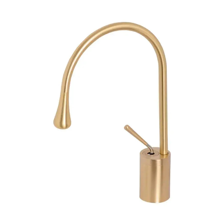 Basin Faucet, Sanitary Brass, Gold, WZY/325/B Bathroom Faucets Default Title Alessandro Design