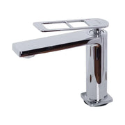 Single lever basin faucet Ceramic cartridge Sanitary brass Glossy chrome Connections and fixing kit included 9707 Bathroom faucets Default Title Alessandro Design
