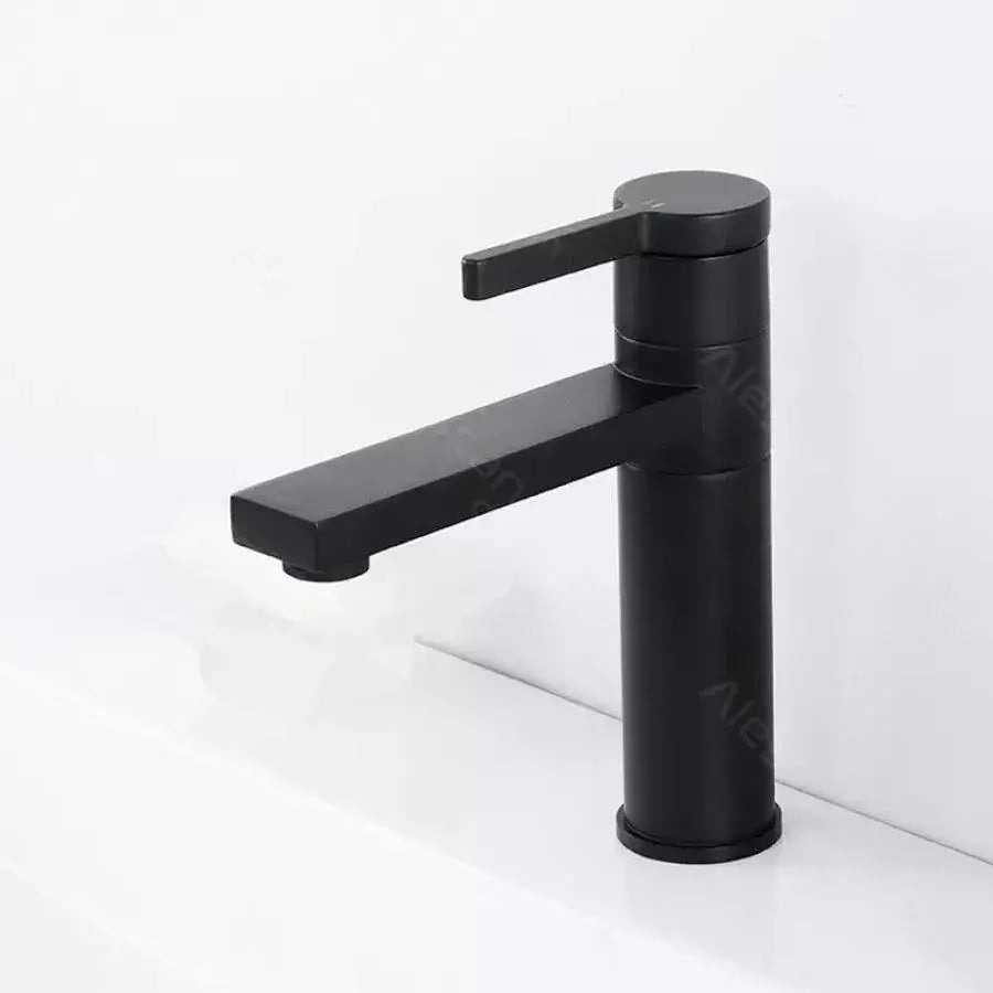 Basin Faucet, Sanitary Brass, Black, 7207H Bathroom Faucets Default Title Alessandro Design