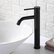High single-lever basin faucet Ceramic cartridge Black sanitary brass Connections and fixing kit included 7527H Bathroom faucets Default Title Alessandro Design